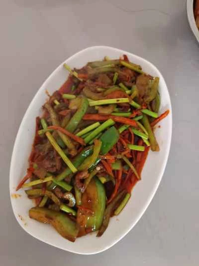 魚香肉（魚風味の細切り豚肉）の作り方：11