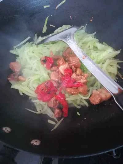 豚肉とたけのこの炒め物の作り方:6