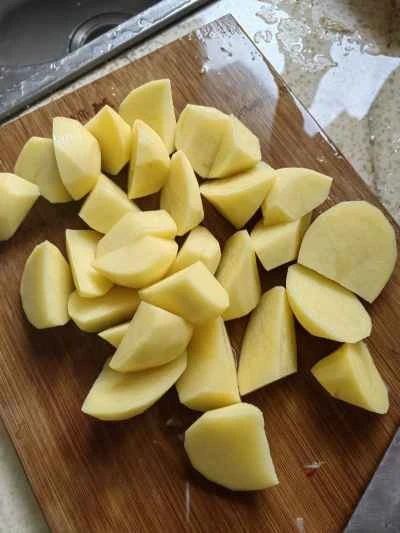 鶏肉とジャガイモの煮込みの作り方：9