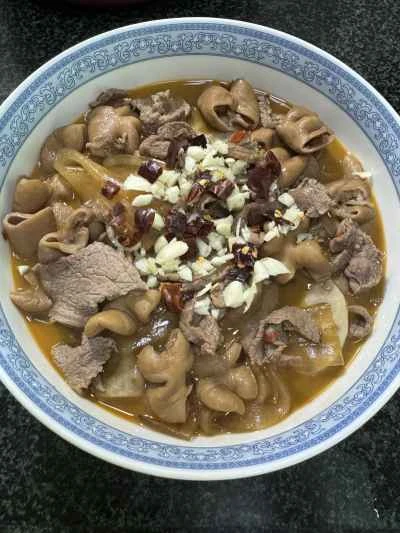 牛豚腸鍋の作り方：15