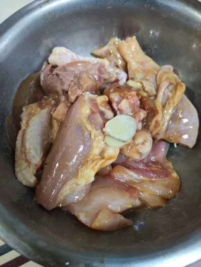 フライパンで焼いたチキンナゲットのレシピ手順：3