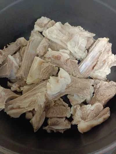 ラムチョップの煮込みレシピ手順：1