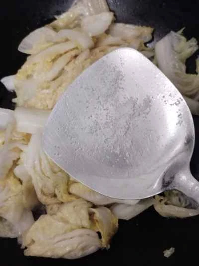 ベビーチンゲン菜の炒め物レシピの手順：6