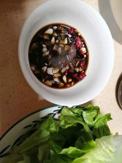 レタス炒めの作り方：2