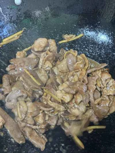 豚もつ炒めの作り方：11