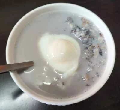 ブラックオーツミルクポーチドエッグのレシピ手順:7