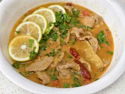 パッションフルーツサワービーフのレシピ