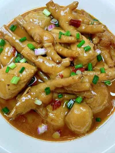 タロイモと鶏足のシチューの作り方：15