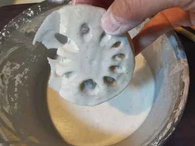 エビとレンコンのサンドイッチの作り方：8