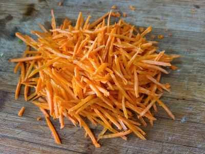 エルサレムアーティチョークとニンジンのサラダの作り方：4