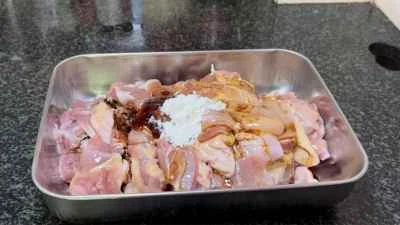 レモン風味の鶏肉のソテーの作り方：3