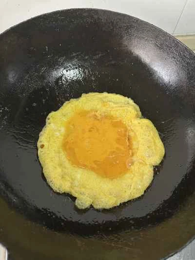 春ニラ入り卵炒めの作り方：4