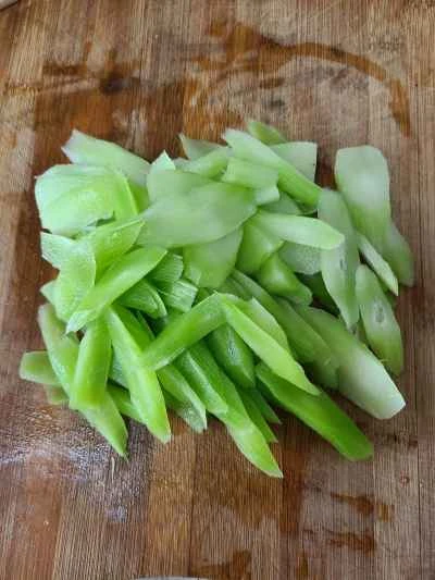 エビとレタスの炒め物の作り方：3