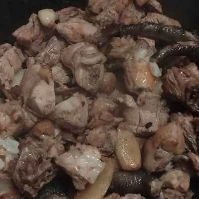 澄ましスープの鶏鍋の作り方：6