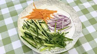 塩焼き細切りチキンのレシピ手順：5