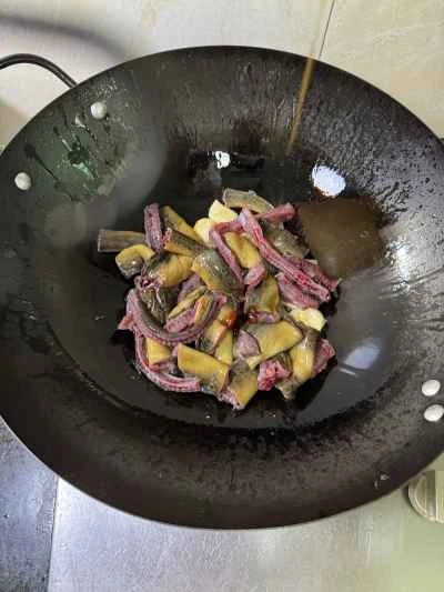 ニンニク入りうなぎ炒めの作り方：7