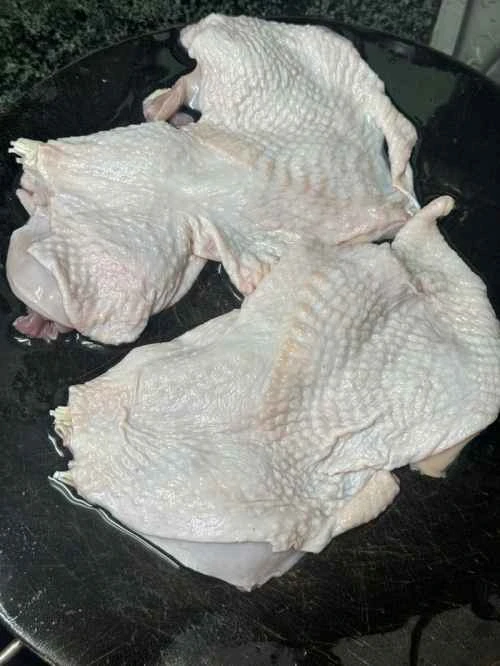 蒸し鶏のレシピ手順：2