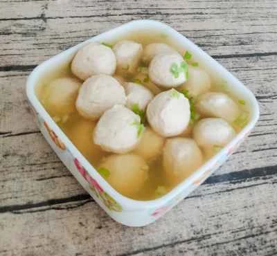 自家製チキンミートボールのレシピ