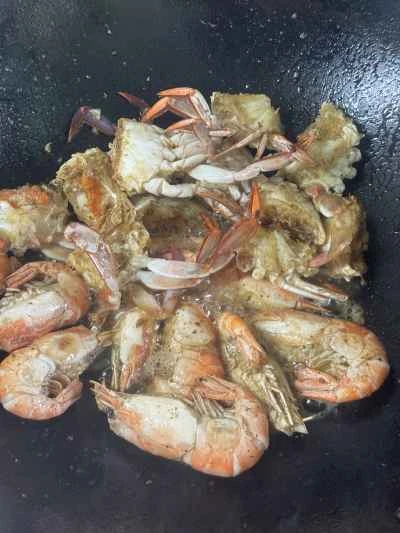 シーフードプラッターの作り方：9