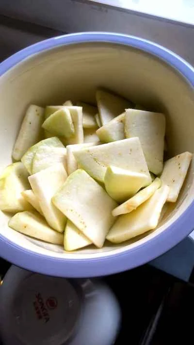 ナスパンケーキのレシピ手順：1