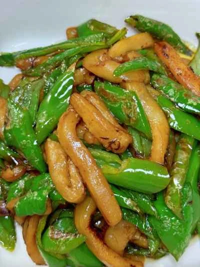 ナスと唐辛子の炒め物の作り方：9