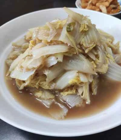 ベビーチンゲン菜の酢炒めの作り方：8