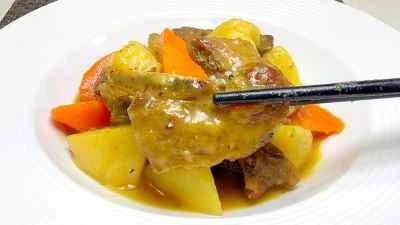 カレービーフリブレシピ手順：14