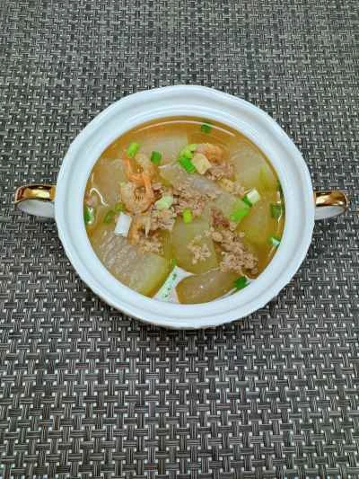 ひき肉と干しエビ入り冬瓜の煮込みの作り方：15