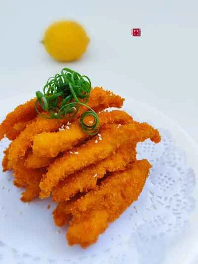 クリスピーチキンストリップスのレシピ