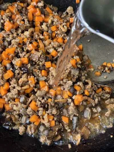 ひき肉入りナマコの煮込みの作り方：15