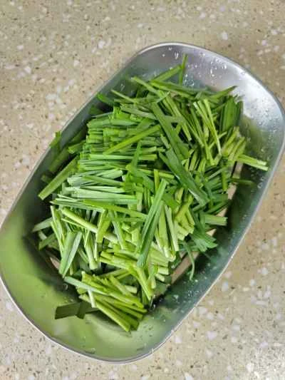 ニラ入り焼きそばの作り方：4