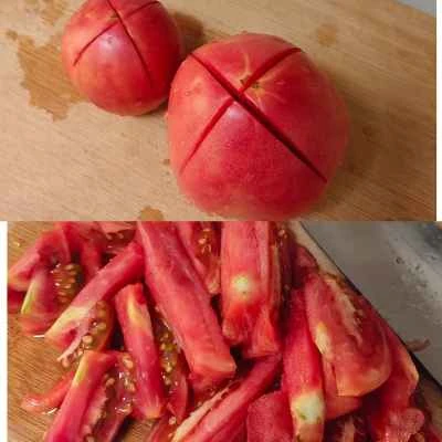 トマト煮込み牛ブリスケットの作り方：3