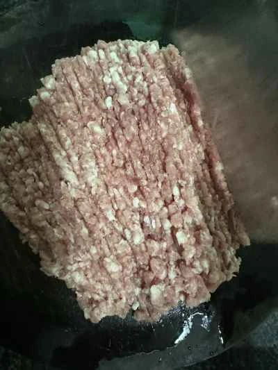 ひき肉ライスヌードルの作り方：1