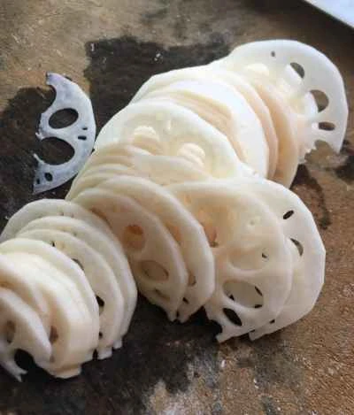 スパイシーなレンコンスライスの作り方：2