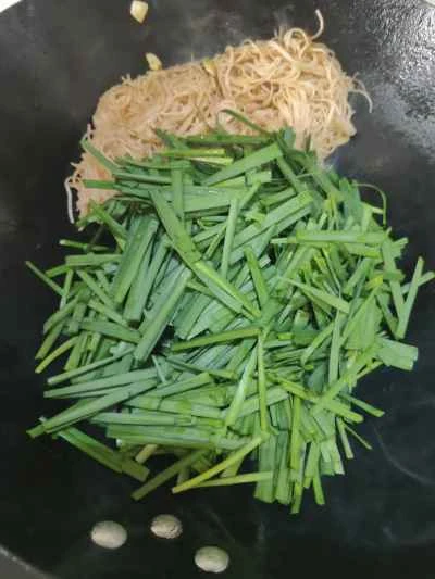 ニラ入り焼きそばの作り方：12