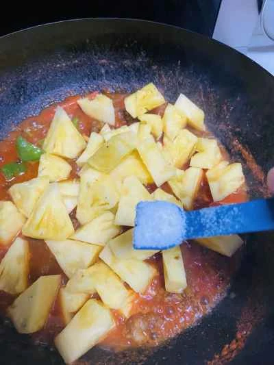 トマトとパイナップルのフィリングの作り方：21