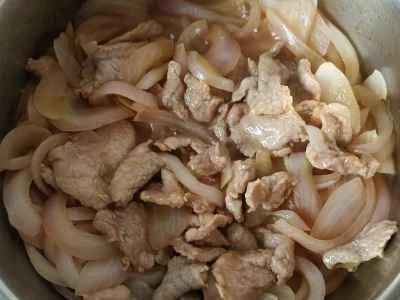 豚肉と玉ねぎの炒め物の作り方：8