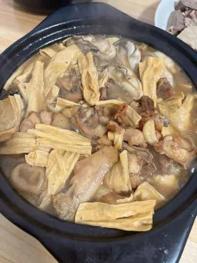 牡蠣とチキンのシチューのレシピ