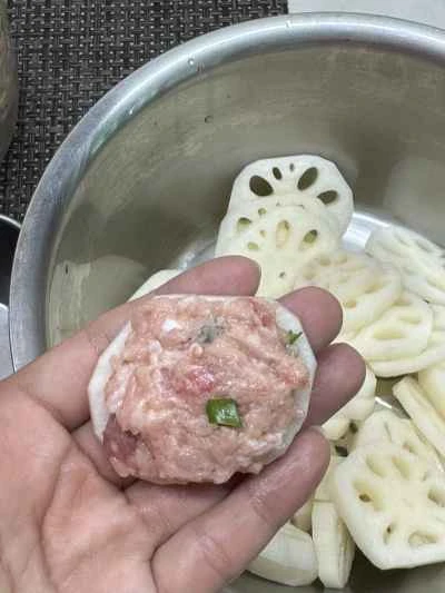 レンコンサンドイッチのレシピ手順：4