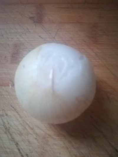 きくらげと玉ねぎの炒め物の作り方：1