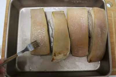 塩漬けカラシナを使った豚バラ肉の煮込みの作り方：5