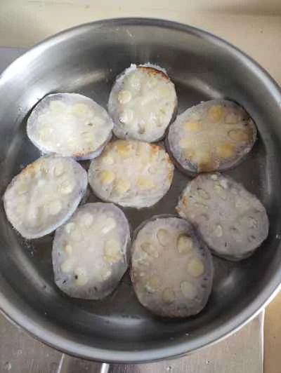 長芋とレンコンのサンドイッチの作り方：7