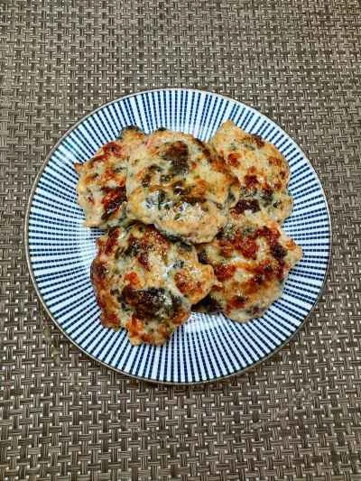 海藻とイカのパテを作る手順：10