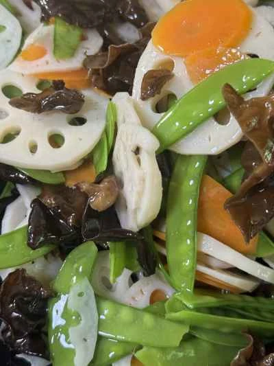 レンコンの砂糖炒めの作り方：11