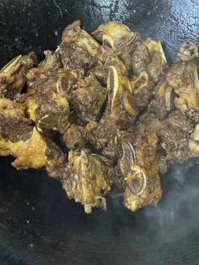 北東部風牛リブ煮込みレシピの手順：9