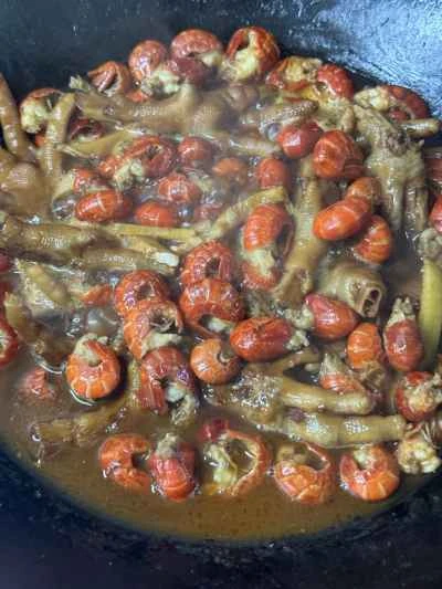 鶏の足とロブスターのしっぽの煮込みの作り方：18