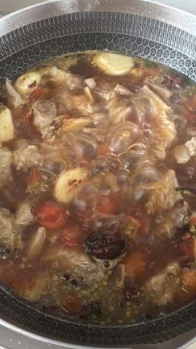 大豆入り牛スペアリブの煮込みの作り方：4