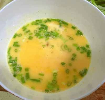 牡蠣オムレツの作り方：2