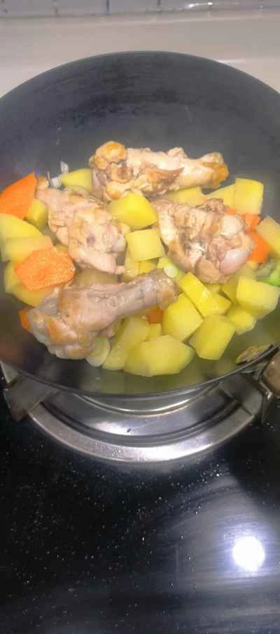 ナツメ入り手羽先の煮込みの作り方：3