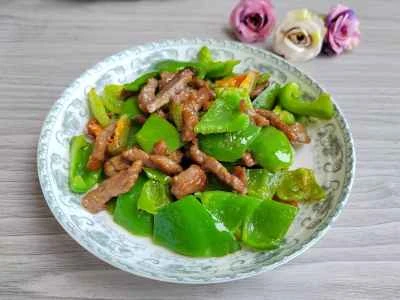 牛肉とピーマンの炒め物の作り方：5
